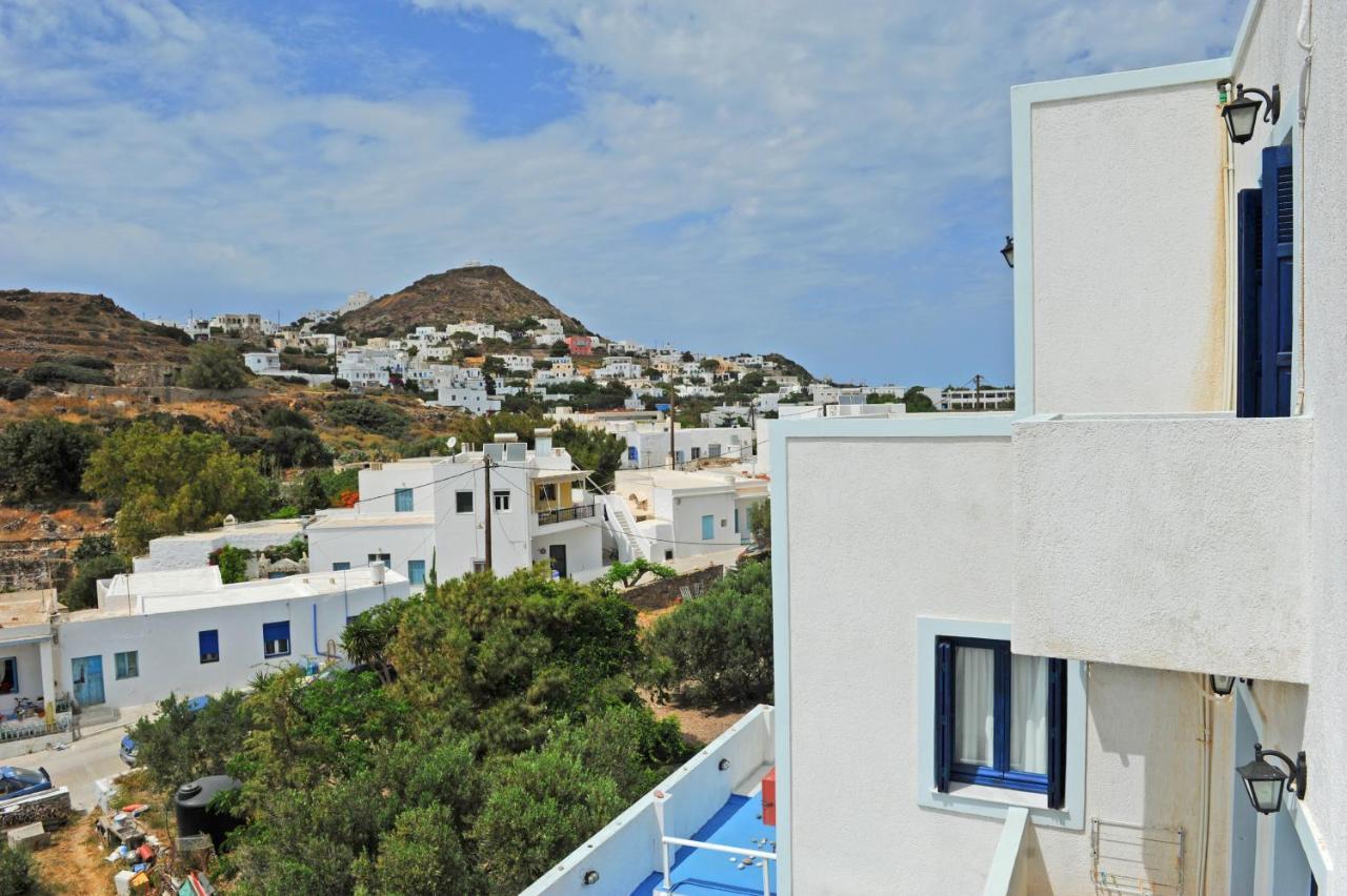Morfeas Hotel Trypiti Exterior foto